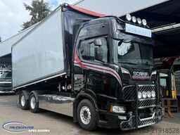 Scania S650 V8 NGS 6x4, Achter en Zijkipper