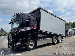 Scania S650 V8 NGS 6x4, Achter en Zijkipper