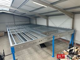 10x10m Lagerbühne , Belastung : 500kg/qm Unterkante: 2,5m , ca. 100qm Systembühne