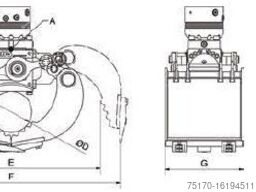 DMS SG18070 inkl. Rotator Sortiergreifer / NEU