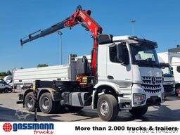 Mercedes-Benz Arocs 3348 K 6x4, Kran Fassi F255A.2.24,