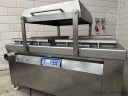 Multivac C500 double chamber vacuum packer