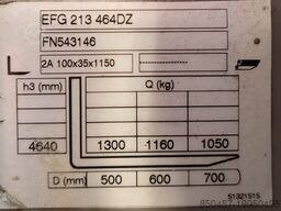Jungheinrich EFG 213 / 4.64m/ 2697mh/