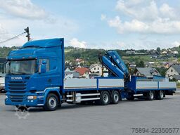 SCANIA R 450 * FASSI F365 RA + FUNK + Anhänger*TOP