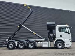 MAN TGS 35.470 8x4 / HMF 2243 Z KRAAN + HAAKARM