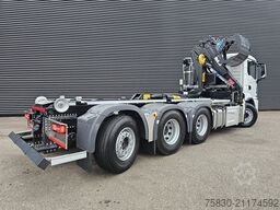 MAN TGS 35.470 8x4 / HMF 2243 Z KRAAN + HAAKARM
