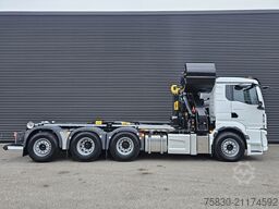 MAN TGS 35.470 8x4 / HMF 2243 Z KRAAN + HAAKARM