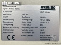 Arburg Allrounder 520S-1600-400