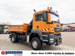 MAN TGS 18.320 4x4 BL, Kran, Winterdienstausttattung,