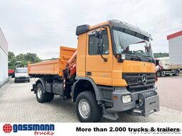 Mercedes-Benz Actros 1832 AK 4x4, Winterdienstaustattung, Kran
