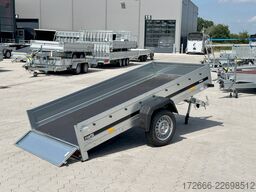 Martz BASIC 264 KIPP 264X126X30CM 750KG TIEFLADER | DEICHSEL KLAPPBAR
