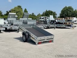Martz BASIC 264 KIPP 264X126X30CM 750KG TIEFLADER | DEICHSEL KLAPPBAR