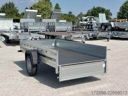 Martz BASIC 264 KIPP 264X126X30CM 750KG TIEFLADER | DEICHSEL KLAPPBAR