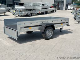 Martz BASIC 264 KIPP 264X126X30CM 750KG TIEFLADER | DEICHSEL KLAPPBAR