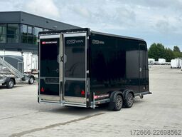 Brian James Trailers BOX VAN - 600-4018-35-2-12-B 419X178X201CM 3500KG KOFFERANHÄNGER | SCHWARZ