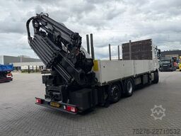 DAF XF 450 6x2 HMF 3220 K6+Fly jib ,Winch Euro 6D