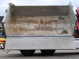 RENAULT Lander 410 6x4 Kipper Kran Fassi Funk Retarder