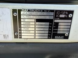 DAF CF 320 LF320.19 EURO6. OPRIJWAGEN MET SCHUIFZEI...