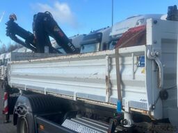MERCEDES-BENZ Atego 1224 Kipper Kran Hiab XS 077 AHK Klima