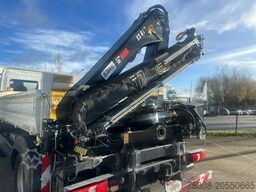 MERCEDES-BENZ Atego 1224 Kipper Kran Hiab XS 077 AHK Klima