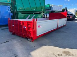  CONTAINER SCARRABILE NUOVO A PIANALE CON SPONDE