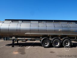 Van Hool 3 axle food tank trailer 33.300ltr