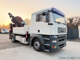 MAN TGA 18.350 4x2 Pritsche KRAN 26m FUNK Seilwinde