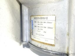 Siemens 1PH7133-2NF22-0BJ0 SN:YFE2647258304001 mit W2D210-EB10-12