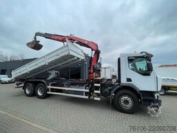 RENAULT Premium Lander 310.26 6x4 Kipper /Kran