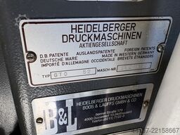 Heidelberg GTO 52