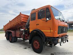 Mercedes-Benz SK1919 Kipper mit Kran HIAB Hidrocom 140