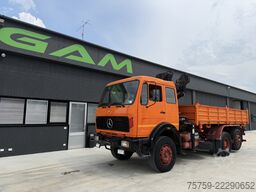 Mercedes-Benz SK1919 Kipper mit Kran HIAB Hidrocom 140