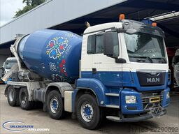MAN TGS 37.360 Stetter 10m3, 8x4 Steel springs