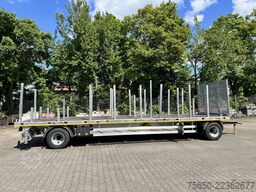 Möslein T 2 Plato 7,60 m  2 Achs Jumbo- Plato- Anhänger Mega