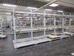 OHRA - Kragarmregal Langgutregal L 21m 15 Ständer IPB 120 + 60 Kragarme IPE100