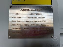  DPX Power Loadbank AC400V-2.000 kW - DPX-30028