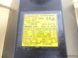 Fanuc A06B-0147-B188 Servomotor SN: C158M0289