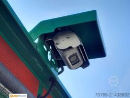 MERCEDES-BENZ 1524 L Koffer 7,35 m mit Tür + LBW 2t