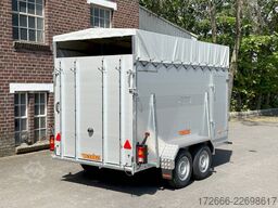 Vezeko VT 2000 | RAMPE-/TÜR-KOMBI 320X160X190CM VIEHANHÄNGER | RAMPENGUMMI | LÜFTUNG | BOXENSTANGE
