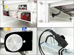 Koch-Anhänger U2 205X105X95CM 750KG | 3XBWE | DECKELANHÄNGER