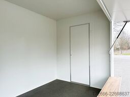 Andere VK 15352023 | WEISS | GASTÜR 350X200X230CM 1500KG VERKAUFSANHÄNGER