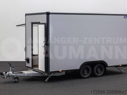 Blyss HB20421HT | PREMIUM AERO | GRAU 420X200X230CM 2000KG VERKAUFSANHÄNGER