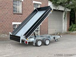 Humbaur HTK 3000.31 | STAHL 314X175X35CM 3000KG DREISEITENKIPPER