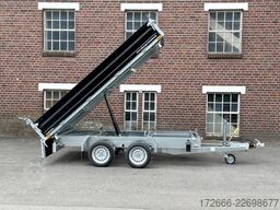 Humbaur HTK 3000.31 | STAHL 314X175X35CM 3000KG DREISEITENKIPPER