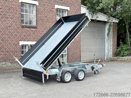 Humbaur HTK 3000.31 | STAHL 314X175X35CM 3000KG DREISEITENKIPPER