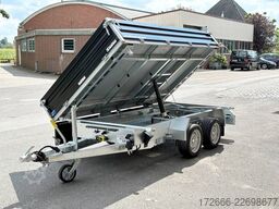 Humbaur HTK 3000.31 | STAHL 314X175X35CM 3000KG DREISEITENKIPPER