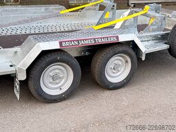 Brian James Trailers DIGGER PLANT 543-3717-35-2-12 | TRACSTRAP | EINZELRAMPEN 370X170CM 3500KG BAUMASCHINENANHÄNGER