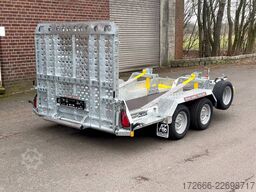 Brian James Trailers DIGGER PLANT 543-3217-35-2-12 | TRACSTRAP | SCHWERLASTRAMPE 320X170CM 3500KG BAUMASCHINENANHÄNGER