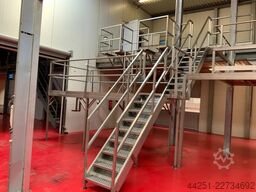 GRT Projects 9,2 m² Edelstahl Bühne