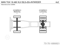 MAN TGX 18.480 XLX BLS+INTARDER